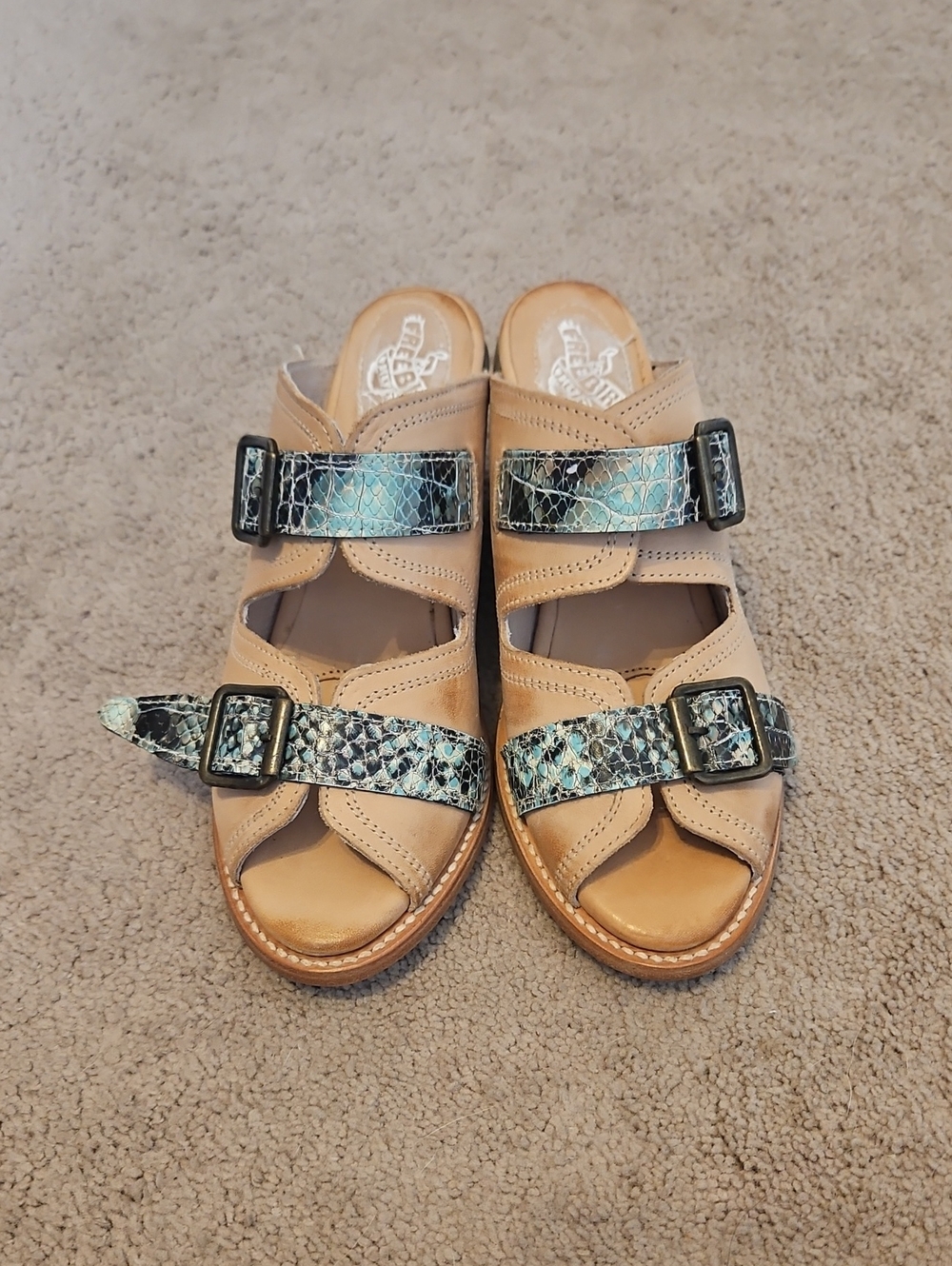 EUC Freebird By Steven Caprice Leather Sandals